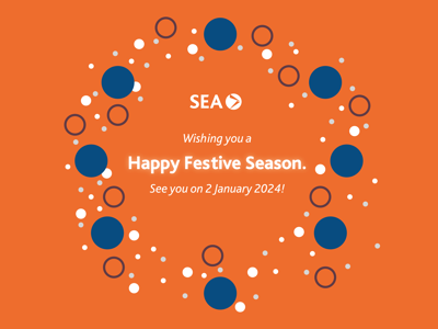 Season’s Greetings from all of us at SEA - 2023