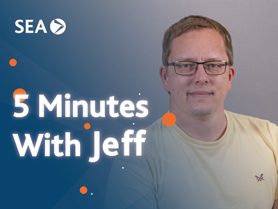 Five minutes with Jeff Bowden, Supplier Development Engineer