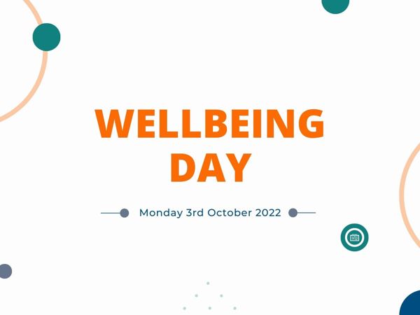 Wellbeing Day Banner